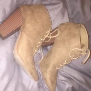 TAN boots